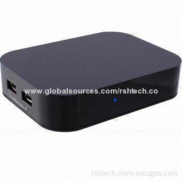 3D Media Player, Output of Up to 1,080 Pixels and Plug-and-play Function